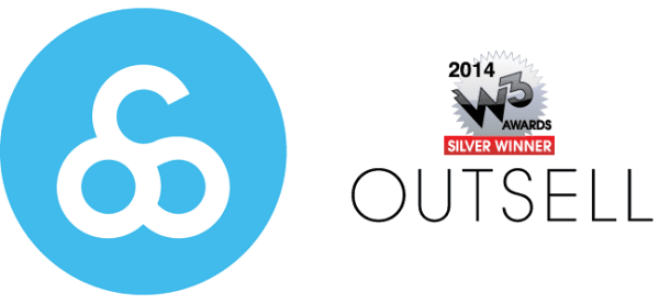 Outsell and W3 Silver Award Logo