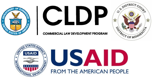 Commercial Law Development Program and US AID logos