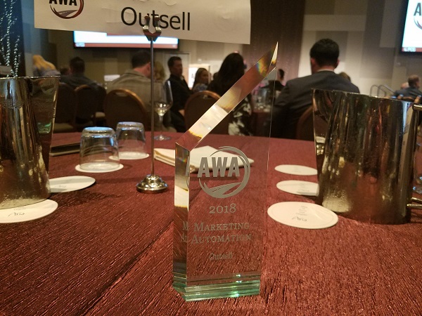 Outsell AWA award