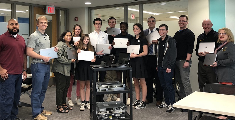 Outsell Donates Laptops and Network Switches to DeLaSalle High School