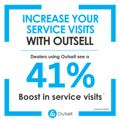 increase service visits by 41%